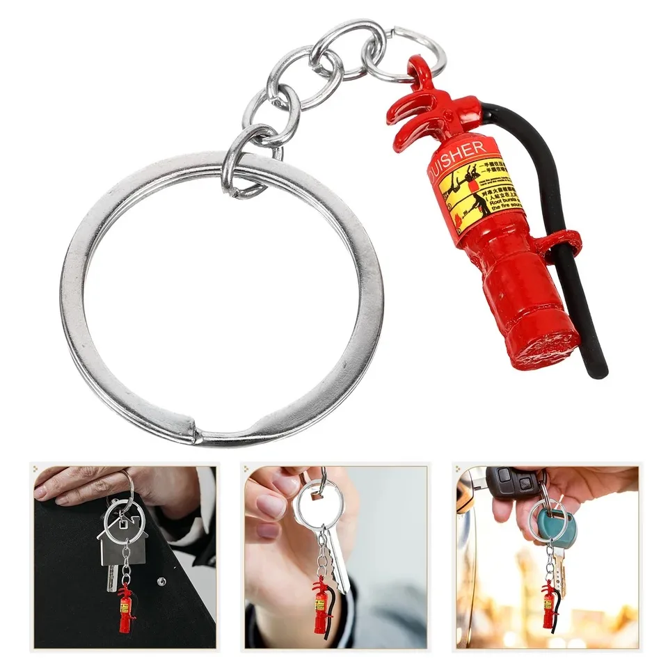 Fire Extinguisher Small - Fashion Mini Fire Extinguisher Pendant Keychain
