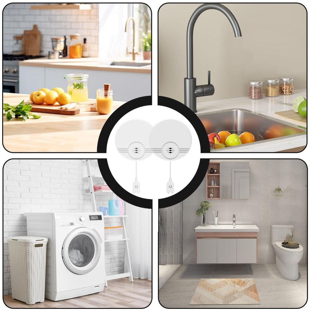 Water Alarm Sensor - Dual Mode Sensor Water Leak Alarm