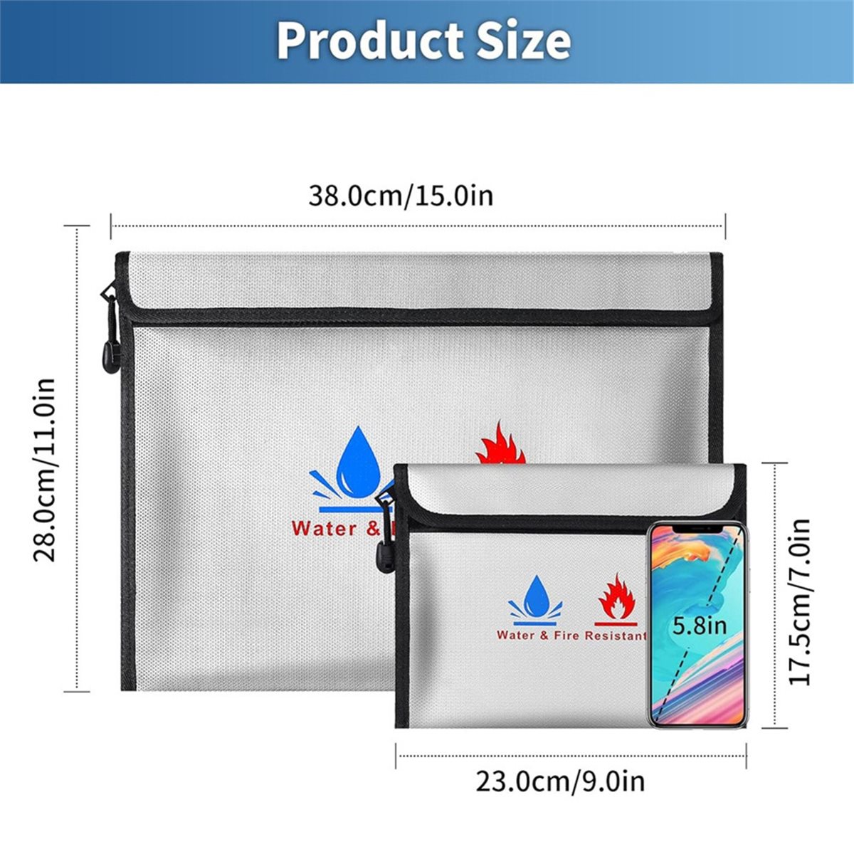 BHBL Fireproof & Waterproof Do - Fire Safe Document review and price