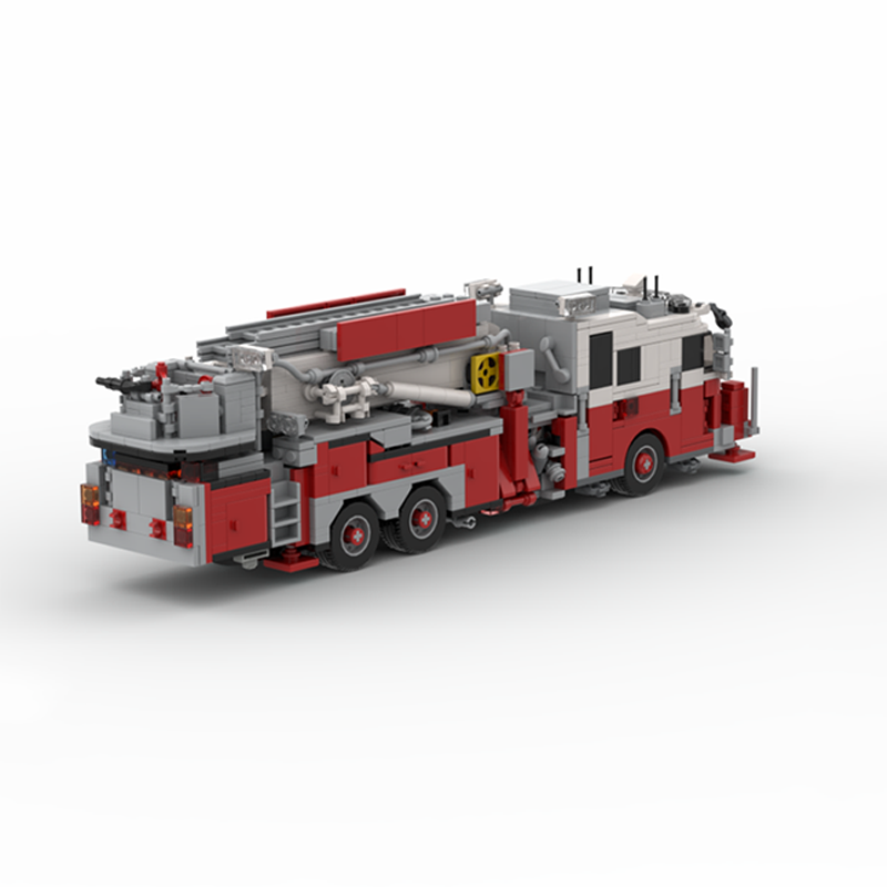 1365pcs MOC FDNY - New York -  - Fire Escape Ladder review and price