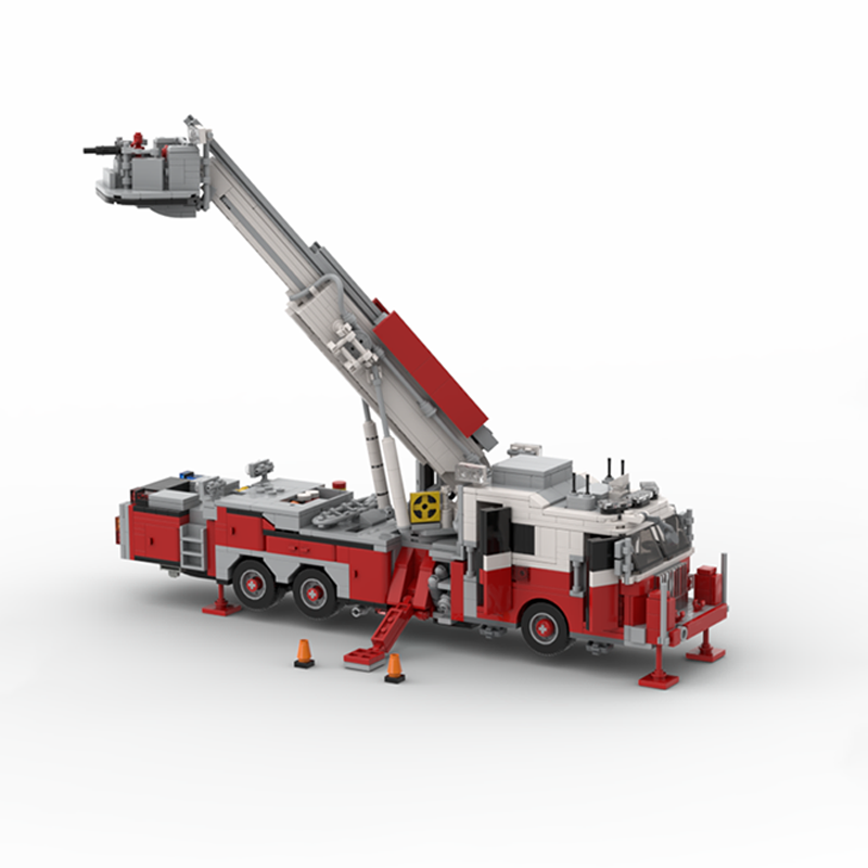 1365pcs MOC FDNY - New York -  - Fire Escape Ladder review and price