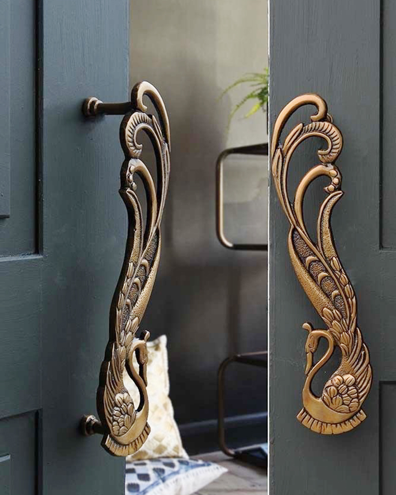 IMPEU Peacock Figurine Door Ha - Window Lock Bar review and price